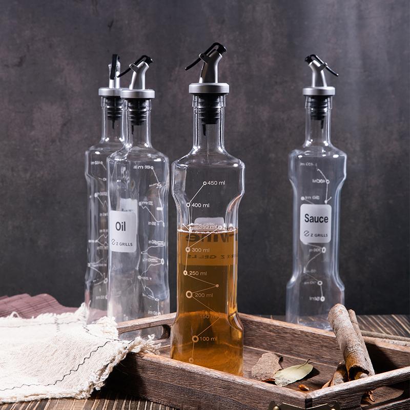 Glass Oil Bottles - 2 Or 4 Pack